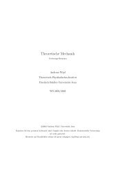 Theoretische Mechanik (Andreas Wipf)