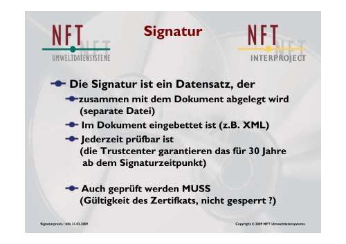 Die elektronische Signatur in der eANV-Praxis ... - eBegleitschein