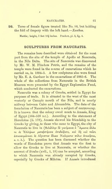 A catalogue of sculpture in the Department of ... - Warburg Institute