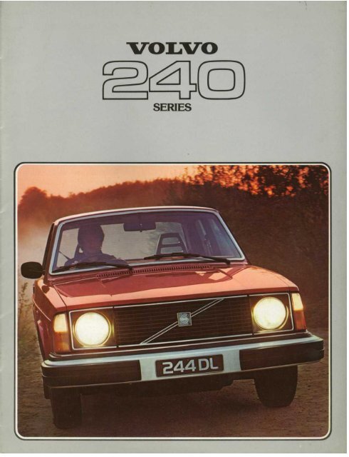 Volvo 240 Brochure 1978 - Volvo244.pl