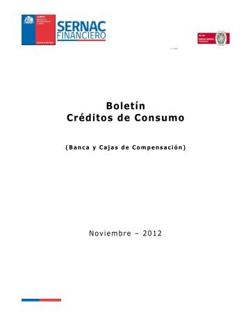 Estudio de costos de los crÃ©ditos de consumo en Chile a ... - Sernac