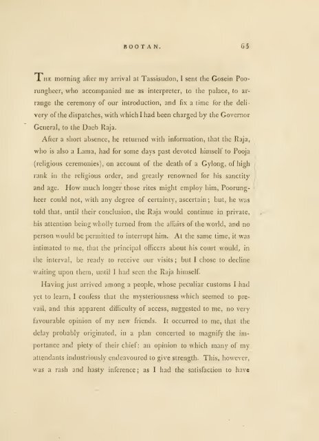 An Embassy to the Court of the Teshoo Lama in Tibet - Prajna Quest