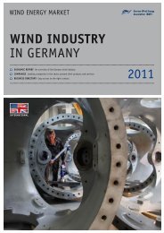 2011 WIND INDUSTRY in gERMany - Wind-Energy-Market