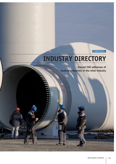 2011 WIND INDUSTRY in gERMany - Wind-Energy-Market