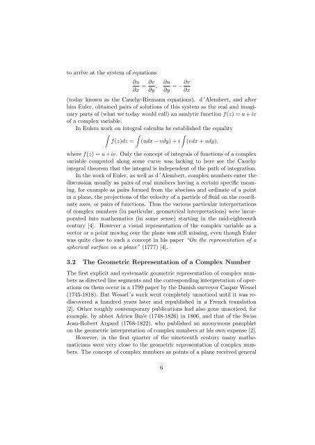 Malmsten's Proof of the Integral Theorem