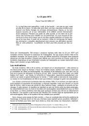 Le 22 juin 1874 - Approche tissulaire de l'ostÃ©opathie