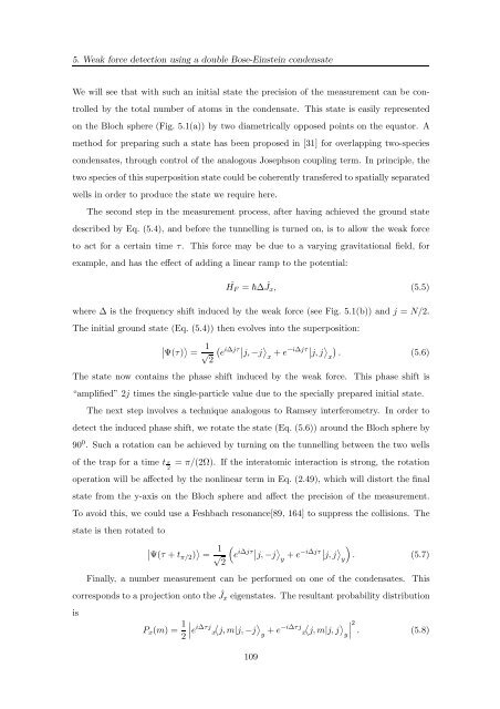 Open Quantum Dynamics of Mesoscopic Bose-Einstein ... - Physics