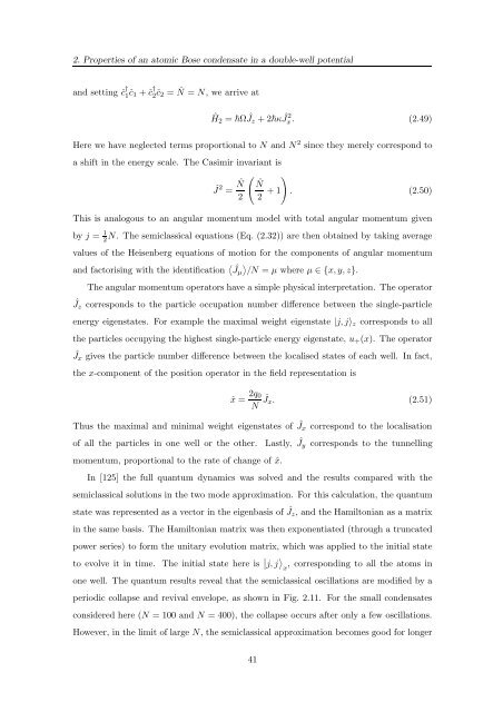 Open Quantum Dynamics of Mesoscopic Bose-Einstein ... - Physics