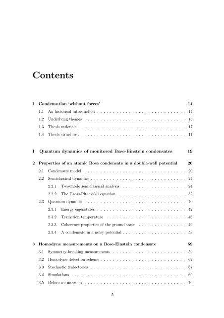 Open Quantum Dynamics of Mesoscopic Bose-Einstein ... - Physics