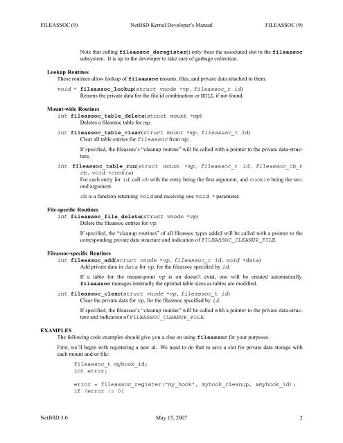 INTRO (9) NetBSD Kernel Developer's Manual INTRO (9) NAME ...