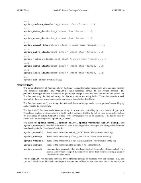 INTRO (9) NetBSD Kernel Developer's Manual INTRO (9) NAME ...