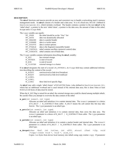 INTRO (9) NetBSD Kernel Developer's Manual INTRO (9) NAME ...