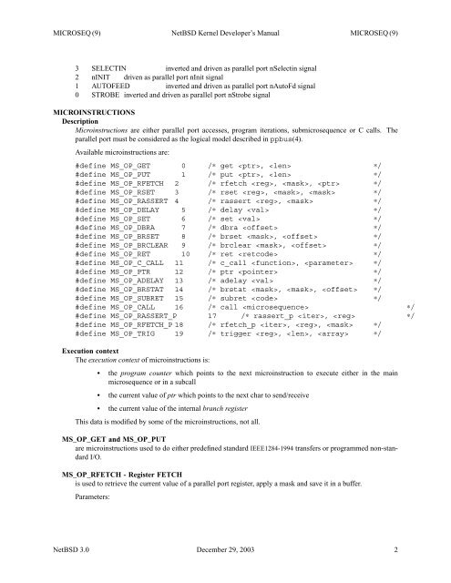 INTRO (9) NetBSD Kernel Developer's Manual INTRO (9) NAME ...