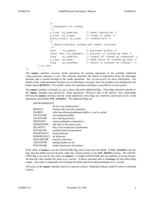 INTRO (9) NetBSD Kernel Developer's Manual INTRO (9) NAME ...