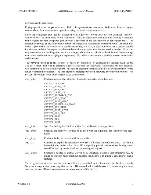 INTRO (9) NetBSD Kernel Developer's Manual INTRO (9) NAME ...