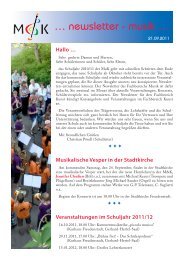 newsletter - musik - musik- und kunstschule region freudenstadt ev