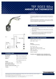 Datasheet - Tranberg