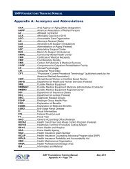 Appendix A: Acronyms and Abbreviations - SMPresource.org