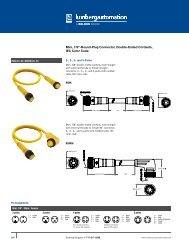 Mini, 7/8â-Round-Plug Connector, Double-Ended Cordsets, IEC ...