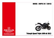 21.12 Triumph Speed Triple 1050 ab 2012 - Phoenix Motorrad Tuning