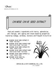 CHINESE CHIVE SEED EXTRACT