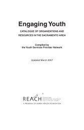 Engaging Youth - Sierra Health Foundation