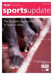 The Economic Importance of Sport in Wales - Sport Wales