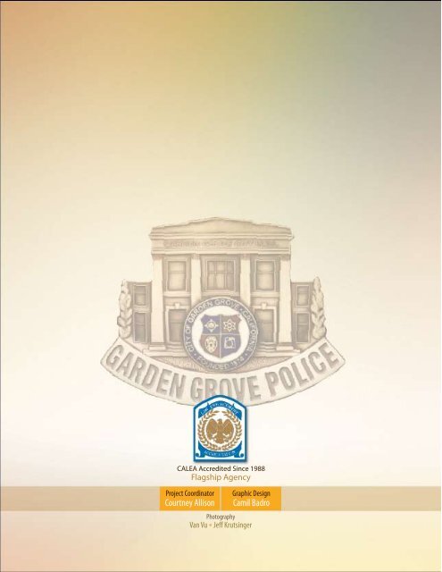 Community Policing Bureau - Garden Grove