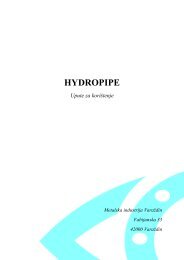 HydroPIPE MIVsystem v3.0 - MIV
