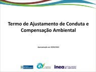 Termo de Ajustamento de Conduta e CompensaÃƒÂ§ÃƒÂ£o Ambiental