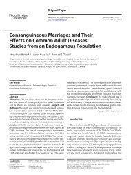 Consanguineous Marriages and Their Effects on ... - Channel 4