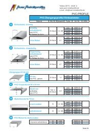 PVC-PROFILE - Auer-metallprofile.de