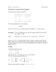 5 Lecture Notes on Solutions to Systems of Linear Equations (pdf ...