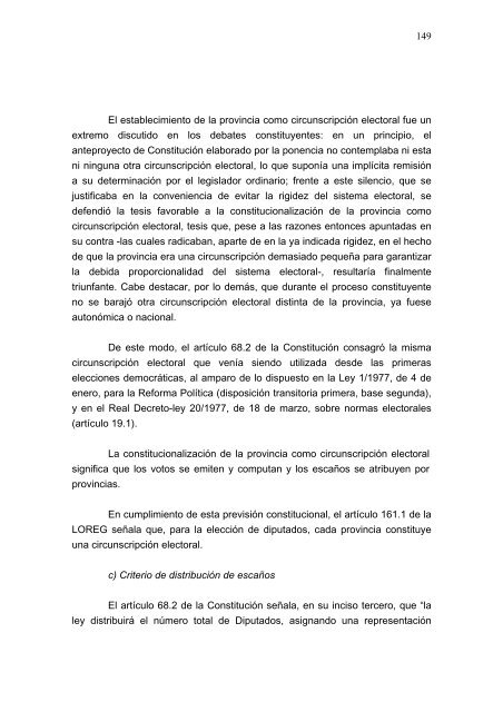 Informe del Consejo de Estado sobre el régimen electoral