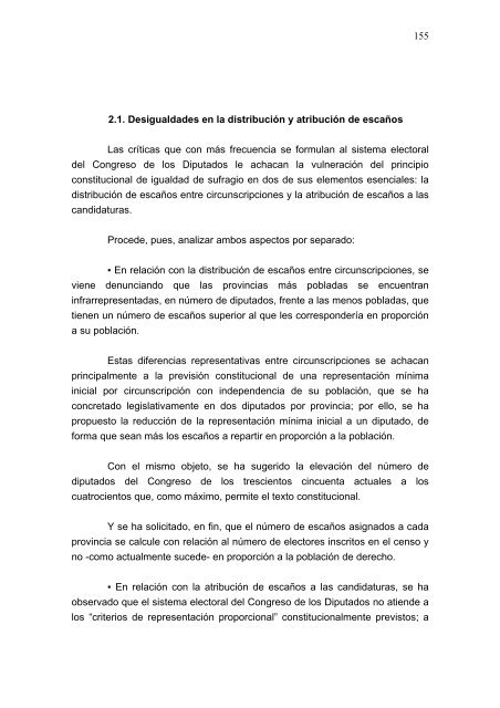 Informe del Consejo de Estado sobre el régimen electoral