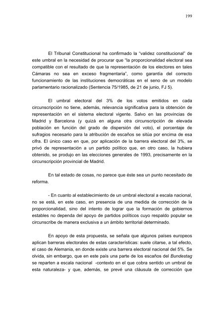 Informe del Consejo de Estado sobre el régimen electoral