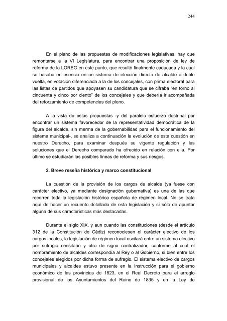 Informe del Consejo de Estado sobre el régimen electoral