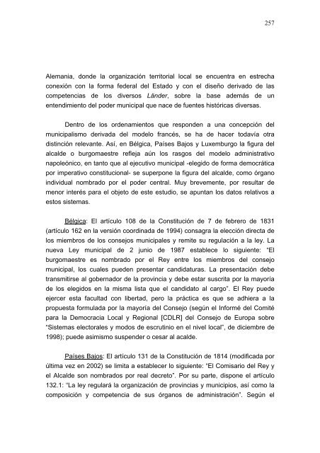 Informe del Consejo de Estado sobre el régimen electoral