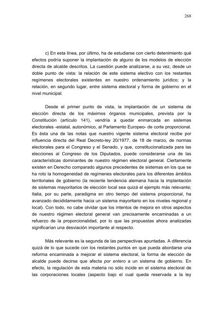 Informe del Consejo de Estado sobre el régimen electoral