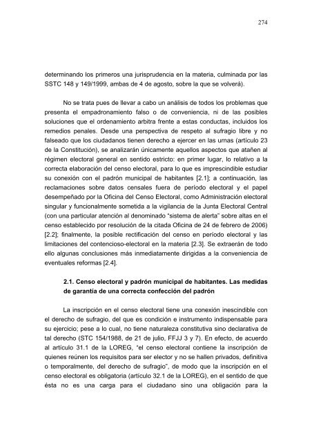 Informe del Consejo de Estado sobre el régimen electoral