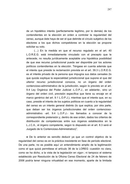 Informe del Consejo de Estado sobre el régimen electoral