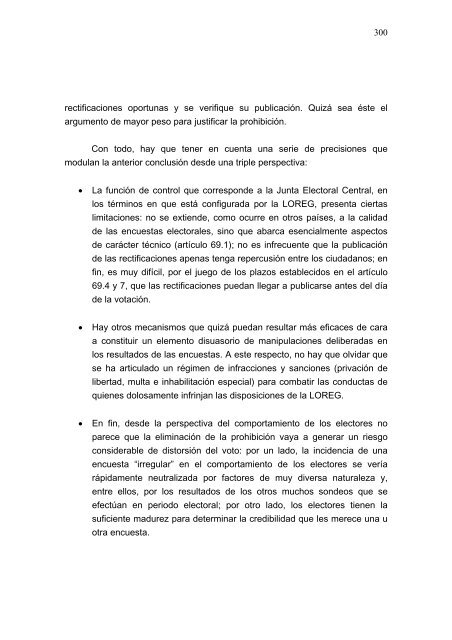 Informe del Consejo de Estado sobre el régimen electoral