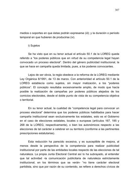 Informe del Consejo de Estado sobre el régimen electoral