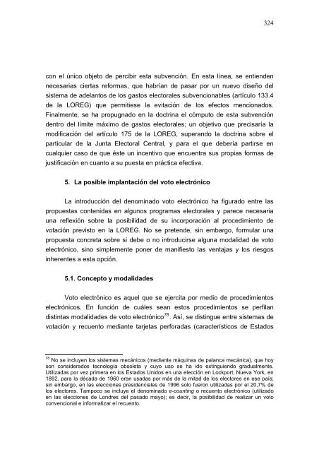 Informe del Consejo de Estado sobre el régimen electoral