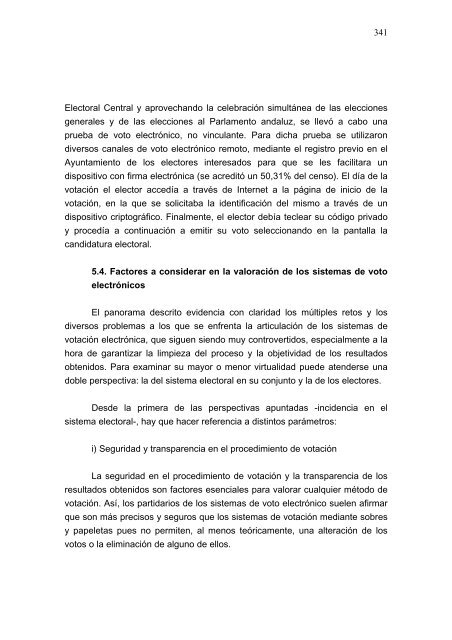 Informe del Consejo de Estado sobre el régimen electoral