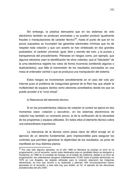 Informe del Consejo de Estado sobre el régimen electoral