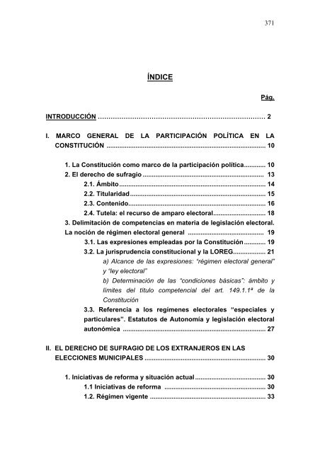 Informe del Consejo de Estado sobre el régimen electoral