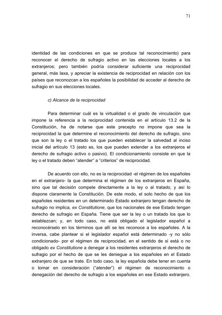 Informe del Consejo de Estado sobre el régimen electoral