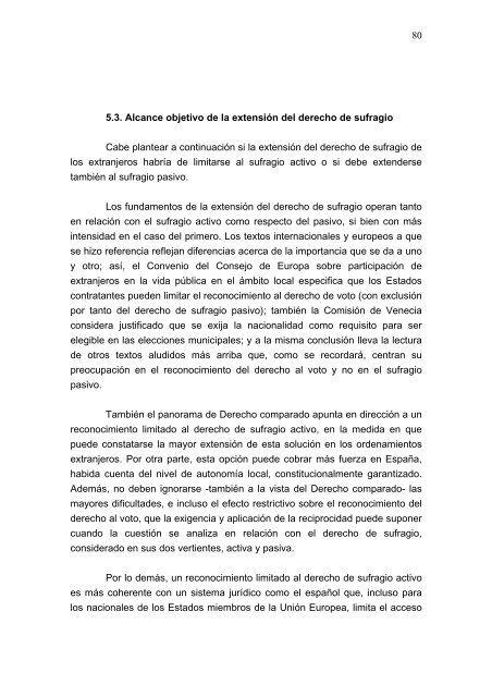 Informe del Consejo de Estado sobre el régimen electoral