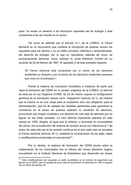 Informe del Consejo de Estado sobre el régimen electoral